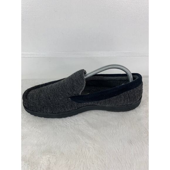 HeatKeep Men’s Memory Foam Moccasin Slippers Size 9 Casual Comfort - Picture 7 of 10